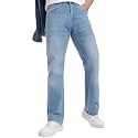 Highlander Men Mens Bootcut Denim Jeans Regular