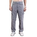 Highlander Mens Regular Fit Cargo Pocket Jeans