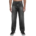 Highlander Mens Regular Fit Cargo Pocket Jeans