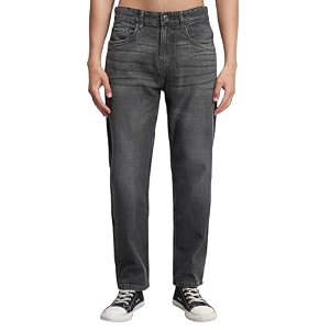 Highlander Mens Straight Fit Jeans Stretchable