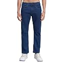 Highlander Mens Straight Fit Jeans Mid