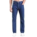 Highlander Mens Straight Fit Jeans Mid