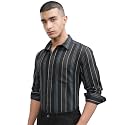 Highlander Men39s Striped Slim Fit Shirt