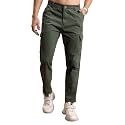 Highlander Men's Tapered Fit | Cargo Trousers | Sleek &amp; Functional | Utility Pockets | Trouser for Men | Men Trousers