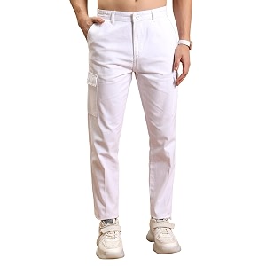 highlander men39s tapered fit  cargo trousers  sleek amp functional  utility pockets  trouser for men  men trousers