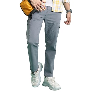 highlander men39s tapered fit  cargo trousers  sleek amp functional  utility pockets  trouser for men  men trousers