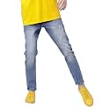 Highlander Mens Tapered Fit Denim Jeans for