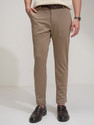 HIGHLANDER Regular Fit Men Khaki Trousers