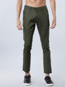 HIGHLANDER Skinny Fit Men Green Trousers