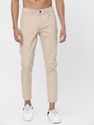 HIGHLANDER Slim Fit Men Beige Trousers