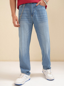 HIGHLANDER Straight Fit Men Light Blue Jeans