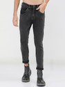 HIGHLANDER Tapered Fit Men Black Jeans