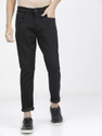 HIGHLANDER Tapered Fit Men Black Jeans