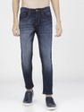 HIGHLANDER Tapered Fit Men Dark Blue Jeans