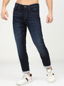 HIGHLANDER Tapered Fit Men Dark Blue Jeans