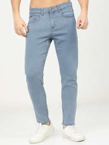 highlander tapered fit men light blue jeans