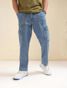 HIGHLANDER Tapered Fit Men Light Blue Jeans