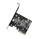 Highly Speed USB3.2 Gen2x2 Expansion Card with 20Gbps Transfer Rate PCIE4X to USB C Adapter for Improve Data Efficiency