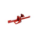 HIH Athletic Starting Block with Powder Coated Steel Channel and Adjustable Rubber Mounted Pedals for Any Track