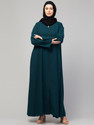 HIJAB WORLD Nida Matte Solid Abaya