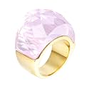 HIJONES Men Women Stainless Steel Cubic Zirconia Royal Crystal Rings Wrap Band Cocktail Style