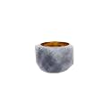 HIJONES Men Women Stainless Steel Cubic Zirconia Royal Crystal Rings Wrap Band Cocktail Style
