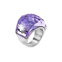 HIJONES Men Women Stainless Steel Cubic Zirconia Royal Crystal Rings Wrap Band Cocktail Style