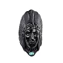 HIJONES Unisex Stainless Steel Indian Chief Tribe Ring