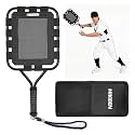Hikeen Baseball Racket for Fly Balls – Wide Elastic Bands Fungo Bat for Coaches, Help Players Practice Pop Flies, Ground Balls & Line Drives