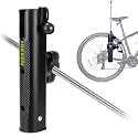 Hikeen Fishing Rod Holder for Bike, Secures Fishing Pole to Bicycle, Easy to Mount, Rod Rack for Bicycle, Beach Car, Fishing Chair, ATVS, Boats, Carts