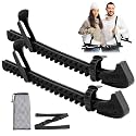 Hikeen Ice Skate Guards with Shoulder Straps,Enhanced Stability Ice Skate Blade Guards,Non-Slip Hockey Skate Blade Protector for Adult and Kids