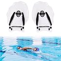 Hikeen Swim Paddle Hand for Adult and Junior, Swim Training Hand Paddles with Adjustable Straps, Swimming Hand Paddles for Training