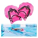 Hikeen Swim Paddle Hand for Adult and Junior, Swim Training Hand Paddles with Adjustable Straps, Swimming Hand Paddles for Training