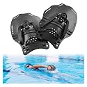 Hikeen Swim Paddle Hand for Adult and Junior, Swim Training Hand Paddles with Adjustable Straps, Swimming Hand Paddles for Training