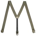HIKERS - Upfitter Hidden Suspenders for Men Under Clothes - 3 Point Belt Loop