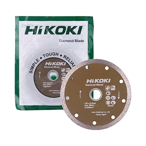 hikoki 796167z-534 125mm diamond blade with rim segment pack of 1 pc 125 x 17 x 10