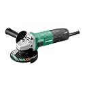 HIKOKI Corded Angle Grinder | 600W Powerful Motor | 0-V Restart Protection | 1.7 KG | 12000 RPM | 100mm Wheel Dia | 197mm Grip | Slide Switch | Side Handle | Wrench Included | G10SS2