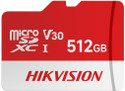 HIKVISION HS-TF-D1(DZ)/512G/INDIA/WW V30 512 GB MicroSDXC Class 10 92 MB/s  Memory Card Compatible with Camera, Mobile, Tablet