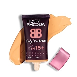 hilary rhoda bb cream with spf 15  infused with wheat germ oil amp jojoba seed oil  weightless formula  hides blemishes dark spots amp pigmentation - 40ml golden beige - shade 4