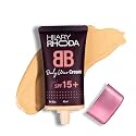 Hilary Rhoda BB Cream with SPF 15 | Infused with Wheat Germ Oil &amp; Jojoba Seed Oil | Weightless Formula | Hides Blemishes, Dark Spots &amp; Pigmentation - 40ml (Shell White - Shade 1)