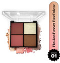 Hilary Rhoda Flawless Forever Face Palette | All-in-one Makeup Kit | Highly Pigmented | Light