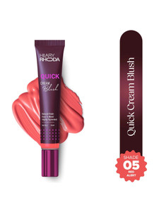 hilary rhoda quick blush  highly pigmented  dewy finish  weightless  easy to apply