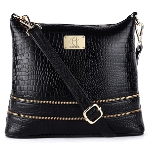 HiLeder Genuine Leather Crossbody Sling Messenger Slim