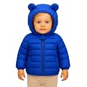HILEELANG Kids Boy Girl Winter Hooded Puffer Jackets Coats Light Weight Padded Outerwear