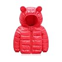 HILEELANG Kids Boy Girl Winter Hooded Puffer Jackets Coats Light Weight Padded Outerwear