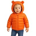 HILEELANG Kids Boy Girl Winter Hooded Puffer Jackets Coats Light Weight Padded Outerwear