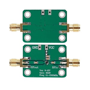 hiletgo 01-2000mhz rf wideband amplifier 30db high gain low noise lna amplifier