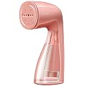 HiLIFE Upgraded Steamer for Clothes, Handheld &amp; Portable, 1100W Powerful Steam, 300ml Big Capacity &amp; No Leak Design, 30S Fast Heat-up, Quick Wrinkle Remover, Compact Size, ONLY 120V (P-Coral pink)