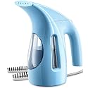 HiLIFE Steamer for Clothes, Portable Handheld Design, 240ml Big Capacity, 700W, Strong Penetrating Steam, Removes Wrinkle, for Home, Office(ONLY FOR 120V) (Blue)