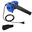 Hillgrove BlueElectric Air Blower and Suction Dust Cleaner for AC/Computer/Home with Air Blower Machine Gun Dust Cleaning Forward Curved Air Blower (Corded Vacuum) (800 Watt)